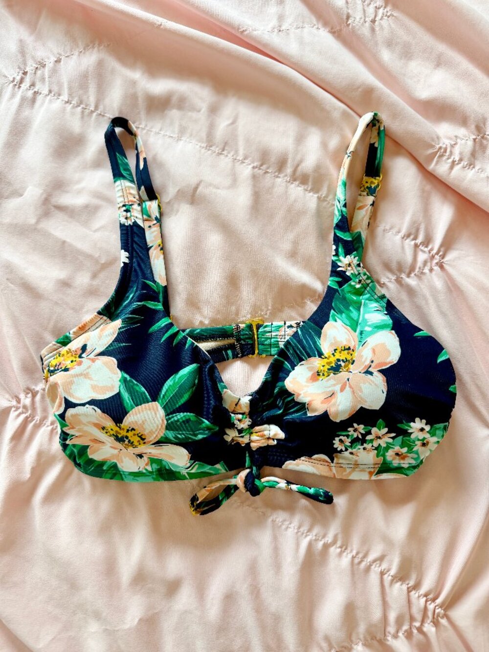 KONA SOL Sea Breeze Bikini Top - Size S